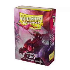 DRAGON SHIELD SLEEVES DUAL JAPANESE MATTE FURY